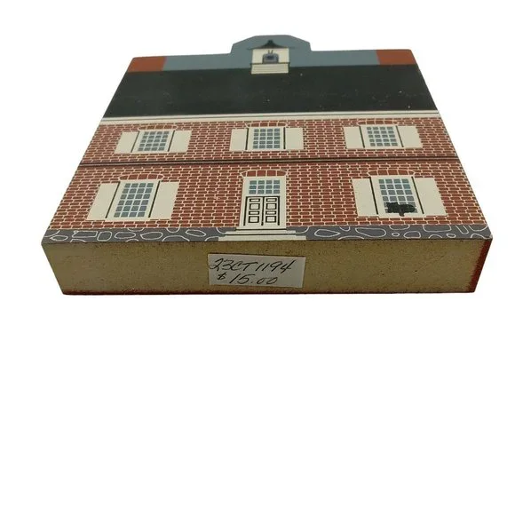 Cat's Meow Village York County Court House, York PA Signed - Picture 3 of 8